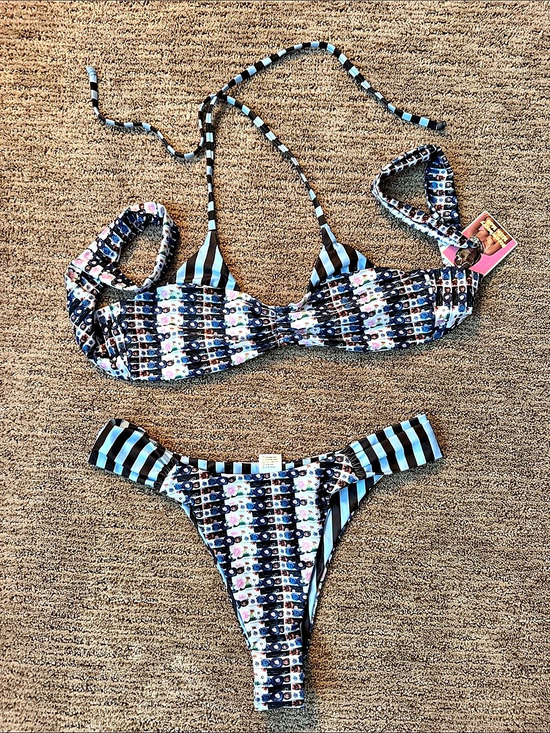 Strawberry Milk Mob Other - Strawberry Milk reversible Bikini Top & Bottom
